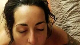 Slut Girlfriend Takes Huge Facial Cumshot