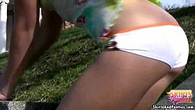 I see you peeking up my skirt