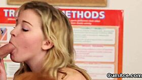 Sexy Kitten Swallows Every Drop of Sperm on Face