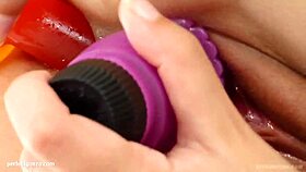 Peaches Masturbates Solo Gonzo Style