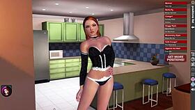 in sexsim 3d, interracial encounters unfold with big black cocks