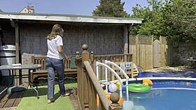 Brunette Undergoes Intense Wetlook Casting Interview