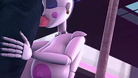 ballora the metal milf wants your 3d cartoon cock?