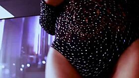 dancing with big tits out and horny ass shaking