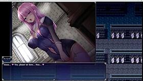 Enicia Feels The Contract Mark, Little 18+ Saint Of Horseshoe Street In Blowbang Bukkake Part 1