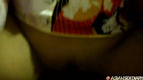 Hot Japanese Babe with Firm Tits and Ass Grinds Pussy Deep