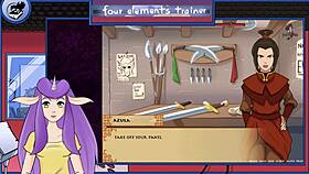 Royal Handjob in Avatar Trainer