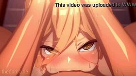 futanari fucks ass hardcore in anime hentai with multiple cumshots