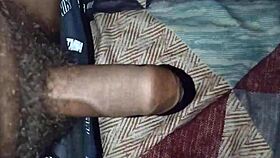 guy enjoys homemade handjob from amateur partner