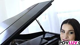 eden sinclair is super horny for some big cock fucking