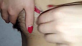 close up pov with hairy couple