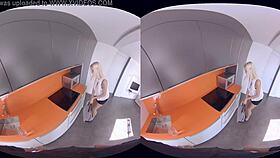 Virtualrealporn doorstep seller visits with a twist 😏