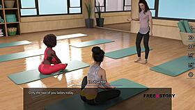 hey alex what are you doing spying on latisha changing her dress in that 3d game