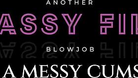 Another classy blowjob leads to a messy cumshot! 😈