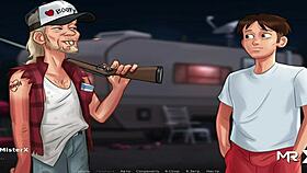 summertimesaga: teen 18+ with big ass gets fucked