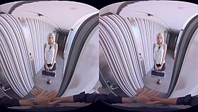 Virtualrealporn doorstep seller visits with a twist 😏