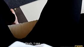 this slutty tutor is getting seduced by her naughty student