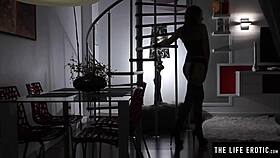 Hot Blonde Dances In Sexy Lingerie Before Masturbating To Orgasm