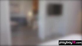 petite huge titted brunette babe ariana marie gets a massage and a big cock?