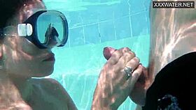 minnie manga and eduard cum underwater 😏