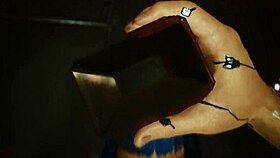 evelyn parker dances sexy in hammer club cyberpunk 2077 sex scene with ultra settings 😈💃