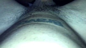 in this interracial scene, the married guy gives a delicious blowjob to the big black cock at the gloryhole