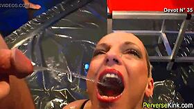 Urine Drinker Eats Cum!