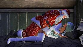 This Christmas, Santa chose the back door over the front. Quite the surprise!