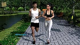 Erotic big ass intertwined play