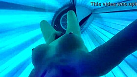 Girl Next Door MASTURBATES Naked in Sunbathing Area!