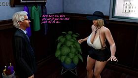 i played sims 4 with horny jurors in a parody blowjob scene