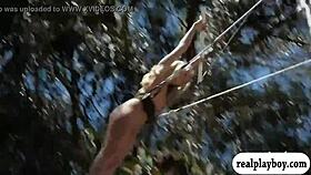 hey babes, we loved swinging naked outdoors, felt so free and wild, join us next time