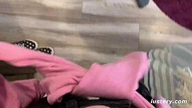 Nikki and Randy explore submission with blowjob, spanking, and close-up views of big nipples