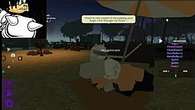 does the cat give blowjobs while riding?