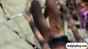 hey babes, we loved swinging naked outdoors, felt so free and wild, join us next time