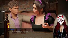 kate 11 in 3d cosplay with feet and legs