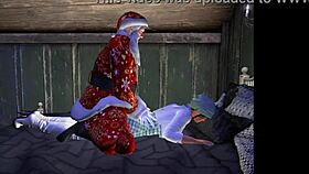 This Christmas, Santa chose the back door over the front. Quite the surprise!