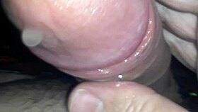 i jerk my big cock till i cum hard
