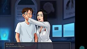 summertime saga episode 33: roleplaying with the sexy asian teacher