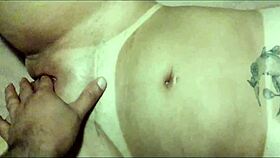 Best friend fingers shaved pussy to orgasm - vallery g