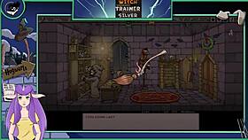 Witch Trainer Silver Part 10! Blonde and Brunette Hentai Action with Big Asses.