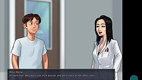 summertime saga episode 33: roleplaying with the sexy asian teacher