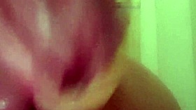 anal with my dildo in the shower feels so good