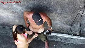 Exhibitionism And Kiss Almost Outdoor Sex With Drone Blonde Crossdressing Old Pretty Big Cock Muscular Ass Licking