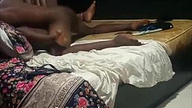 African ebony woman enjoys doggystyle with big black cock