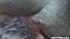 deutsche bbw amateur slut gets fucked by young guy at home