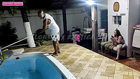 N�o Tive Dinheiro Para Pagar O Limpador De Piscina Mas Em Troca Deixei Ele Comer Meu Cusinho Com Pau Grande Alex Lima Oficial