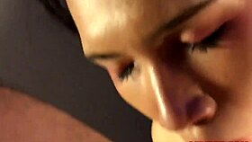 Deep-throat blowjob from submissive ladyboy Kaow