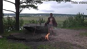 Mature Amateurs Exploring Outdoor Stone Age Adventures