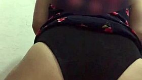 Mature Mexican Milf Girlfriend Gets Horny Homemade Sex When Home Alone